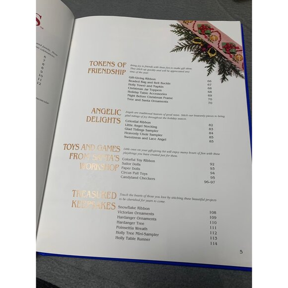 Better Homes & Gardens Cross Stitch Christmas book - Picture 5 of 12